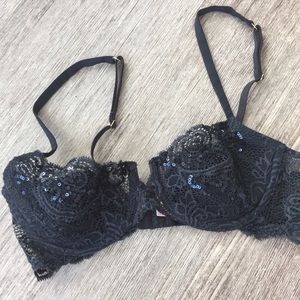 Victoria’s Secret Sequin Lace Balconette Demi